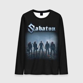 Мужской лонгслив 3D с принтом Sabaton в Рязани, 100% полиэстер | длинные рукава, круглый вырез горловины, полуприлегающий силуэт | Тематика изображения на принте: battle metal | primo victoria | sabaton | the art of war | the great war | группа | йоаким броден | латный ботинок | метал | пауэр | рыцарские доспехи | сабатон | собатон | хэви