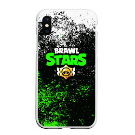 Чехол для iPhone XS Max матовый с принтом BRAWL STARS в Рязани, Силикон | Область печати: задняя сторона чехла, без боковых панелей | brawl stars | bull | colt | leon | stars | берли | бо | брок | ворон | джесси | динамайк | дэррил | кольт | леон | мортис | нита | пайпер | пенни | поко | пэм | рикошет | спайк | тара | фрэнк | шелли | эль примо