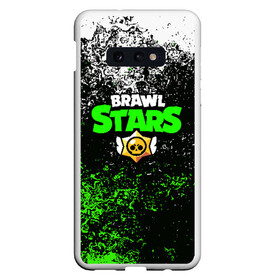 Чехол для Samsung S10E с принтом BRAWL STARS в Рязани, Силикон | Область печати: задняя сторона чехла, без боковых панелей | brawl stars | bull | colt | leon | stars | берли | бо | брок | ворон | джесси | динамайк | дэррил | кольт | леон | мортис | нита | пайпер | пенни | поко | пэм | рикошет | спайк | тара | фрэнк | шелли | эль примо