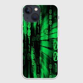 Чехол для iPhone 13 mini с принтом МАТРИЦА в Рязани,  |  | agent smith | hugo weaving | keanu reeves | the matrix | киану ривз | код | матрица | матрица 4 | нео | цифры