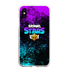 Чехол для iPhone XS Max матовый с принтом BRAWL STARS в Рязани, Силикон | Область печати: задняя сторона чехла, без боковых панелей | brawl stars | bull | colt | leon | stars | берли | бо | брок | ворон | джесси | динамайк | дэррил | кольт | леон | мортис | нита | пайпер | пенни | поко | пэм | рикошет | спайк | тара | фрэнк | шелли | эль примо