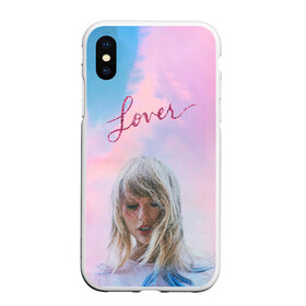 Чехол для iPhone XS Max матовый с принтом TAYLOR SWIFT - Lover в Рязани, Силикон | Область печати: задняя сторона чехла, без боковых панелей | alison | country | fearless | heart | lover | music | pop | rock | story | swift | taylor | актриса | кантри | ловер | музыка | поп | рок | свифт | сердечко | сердце | тейлор | элисон