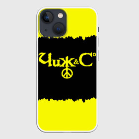 Чехол для iPhone 13 mini с принтом Чиж и Ко в Рязани,  |  | Тематика изображения на принте: rock | рок группа | русский рок | чиж