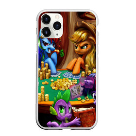 Чехол для iPhone 11 Pro матовый с принтом LITTLE PONY в Рязани, Силикон |  | my little pony | pinkie pie | scootaloo | spike | sweaty balls | искорка | крошка бель | маленькие пони | мульфтфильм | пони | скутолу | эппл блум