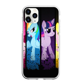 Чехол для iPhone 11 Pro матовый с принтом MY LITTLE PONY в Рязани, Силикон |  | my little pony | pinkie pie | scootaloo | spike | sweaty balls | искорка | крошка бель | маленькие пони | мульфтфильм | пони | скутолу | эппл блум