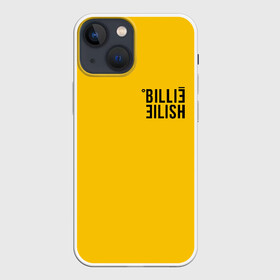 Чехол для iPhone 13 mini с принтом BILLIE EILISH (как в bad guy) в Рязани,  |  | all | asleep | bad | bellyache | billie | dont | eilish | eyes | fall | guy | logo | music | ocean | reserved | singer | smile | when | yellow | айлиш | били | билли | бэрд | желтая | желтый | лого | музыка | пайрат | певица | эйлиш