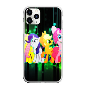 Чехол для iPhone 11 Pro Max матовый с принтом Пони в Рязани, Силикон |  | my little pony | pinkie pie | scootaloo | spike | sweaty balls | искорка | крошка бель | маленькие пони | мульфтфильм | пони | скутолу | эппл блум