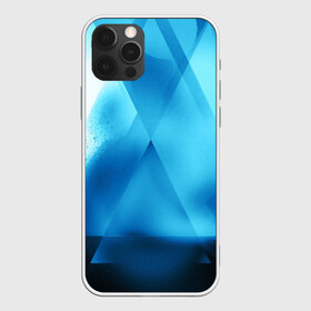 Чехол для iPhone 12 Pro Max с принтом ABSTRACT BLUE в Рязани, Силикон |  | Тематика изображения на принте: abstraction | art | black | colors | cпектр | geometric | pattern | rainbow | spectrum | абстракция | витраж | геометрический | искусство | полосы | радуга | разноцветные | рисунок | стекло | узор | цвета | черные