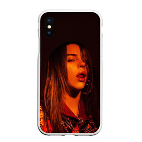 Чехол для iPhone XS Max матовый с принтом BILLIE EILISH в Рязани, Силикон | Область печати: задняя сторона чехла, без боковых панелей | all | asleep | bad | bellyache | billie | blohsh | dont | eilish | eyes | fall | guy | logo | music | ocean | singer | smile | when | айлиш | били | билли | бэрд | лого | музыка | пайрат | певица | символ | эйлиш