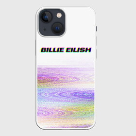 Чехол для iPhone 13 mini с принтом BILLIE EILISH (Glitch) в Рязани,  |  | all | asleep | bad | bellyache | billie | blohsh | dont | eilish | eyes | fall | guy | logo | music | ocean | singer | smile | when | айлиш | били | билли | бэрд | лого | музыка | пайрат | певица | символ | эйлиш