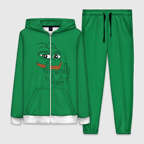 Женский костюм 3D с принтом PepeLove в Рязани,  |  | feels bad man | feels good man | pepe | pepe the frog | sad pepe | грустная лягушка | пепе