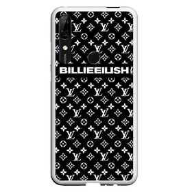 Чехол для Honor P Smart Z с принтом BILLIE EILISH в Рязани, Силикон | Область печати: задняя сторона чехла, без боковых панелей | Тематика изображения на принте: be | billie | billie eilish | blohsh | brand | france | logo | louis vuitton | lv | pattern | билли | билли айлиш | бренд | лв | лого | лоуис вуиттон | луи вуиттон | мода | паттерн | фигуры | франция