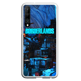 Чехол для Honor P30 с принтом BORDERLANDS в Рязани, Силикон | Область печати: задняя сторона чехла, без боковых панелей | bl3 | borderlands | borderlands 3 | game | guns | mayhem is coming | psycho | roses are red | vault | vault symbol | игры | пустошь