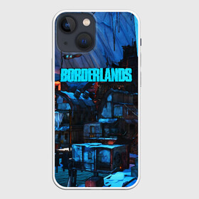 Чехол для iPhone 13 mini с принтом BORDERLANDS в Рязани,  |  | bl3 | borderlands | borderlands 3 | game | guns | mayhem is coming | psycho | roses are red | vault | vault symbol | игры | пустошь