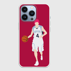 Чехол для iPhone 13 Pro с принтом Seijuurou Akashi в Рязани,  |  | Тематика изображения на принте: akashi | basket | basketball | kuroko | kuroko no basket | seijuurou | акаши | баскетбол | куроко | сэйджуро