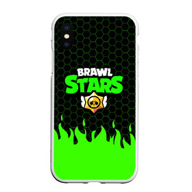 Чехол для iPhone XS Max матовый с принтом BRAWL STARS в Рязани, Силикон | Область печати: задняя сторона чехла, без боковых панелей | brawl stars | bull | colt | leon | stars | берли | бо | брок | ворон | джесси | динамайк | дэррил | кольт | леон | мортис | нита | пайпер | пенни | поко | пэм | рикошет | спайк | тара | фрэнк | шелли | эль примо