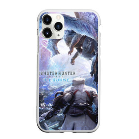 Чехол для iPhone 11 Pro матовый с принтом Monster Hunter World Iceborn в Рязани, Силикон |  | Тематика изображения на принте: hunter | iceborn | monster | world | айсборн | ворлд | монстр | хантер