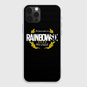 Чехол для iPhone 12 Pro Max с принтом R6S PRO LEAGUE (НА СПИНЕ) в Рязани, Силикон |  | Тематика изображения на принте: 6 | outbreak | rainbow | rainbow six siege | six | tom clancys | радуга осада | том клэнси