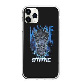 Чехол для iPhone 11 Pro матовый с принтом Static Wayne в Рязани, Силикон |  | Тематика изображения на принте: 2014 | metal | music | need for speed | nfs | only | r.i.p | rip | rock | static | static x | staticx | the | wayne static | x | метал | музыка | нфс | рок | статик | уэйн статик