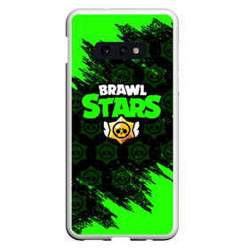 Чехол для Samsung S10E с принтом BRAWL STARS в Рязани, Силикон | Область печати: задняя сторона чехла, без боковых панелей | brawl stars | bull | colt | leon | stars | берли | бо | брок | ворон | джесси | динамайк | дэррил | кольт | леон | мортис | нита | пайпер | пенни | поко | пэм | рикошет | спайк | тара | фрэнк | шелли | эль примо