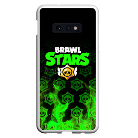 Чехол для Samsung S10E с принтом BRAWL STARS в Рязани, Силикон | Область печати: задняя сторона чехла, без боковых панелей | brawl stars | bull | colt | leon | stars | берли | бо | брок | ворон | джесси | динамайк | дэррил | кольт | леон | мортис | нита | пайпер | пенни | поко | пэм | рикошет | спайк | тара | фрэнк | шелли | эль примо