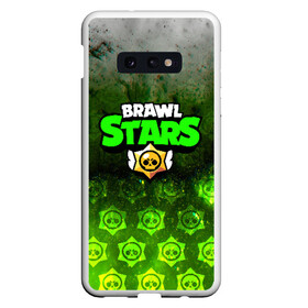 Чехол для Samsung S10E с принтом BRAWL STARS в Рязани, Силикон | Область печати: задняя сторона чехла, без боковых панелей | brawl stars | bull | colt | leon | stars | берли | бо | брок | ворон | джесси | динамайк | дэррил | кольт | леон | мортис | нита | пайпер | пенни | поко | пэм | рикошет | спайк | тара | фрэнк | шелли | эль примо