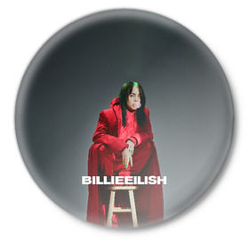 Значок с принтом Billie Eilish в Рязани,  металл | круглая форма, металлическая застежка в виде булавки | Тематика изображения на принте: at | billie | don’t | eilish | electronic | eyes | me | music | ocean | pirate | smile | synthpop | usa | айлиш | билли | музыка | пайрэт | синти поп | сша | электронная | электропоп