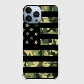 Чехол для iPhone 13 Pro Max с принтом American Flag Camo в Рязани,  |  | eagle | states | united | usa | армейские | армия | камуфляж | орел | служба | снайпер | соединенных | солдат | сша | форма | штатов