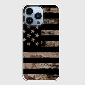 Чехол для iPhone 13 Pro с принтом American Flag Camo в Рязани,  |  | eagle | states | united | usa | армейские | армия | камуфляж | орел | служба | снайпер | соединенных | солдат | сша | форма | штатов