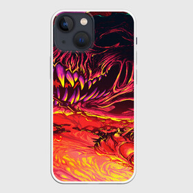 Чехол для iPhone 13 mini с принтом HyperBeast в Рязани,  |  | awp | counter strike | cs go | cs go global offensive | hyper beast | skin cs | team cs | команды cs | скины оружия | скоростной зверь | хайпер бист