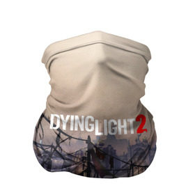 Бандана-труба 3D с принтом DYING LIGHT 2 в Рязани, 100% полиэстер, ткань с особыми свойствами — Activecool | плотность 150‒180 г/м2; хорошо тянется, но сохраняет форму | dying light | dying light 2 | dying light the following | dying light: the following | horror | survivor | зомби | игры | умирающий свет