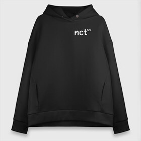 Женское худи Oversize хлопок с принтом NCT 127 TAEYONG(СПИНА) в Рязани, френч-терри — 70% хлопок, 30% полиэстер. Мягкий теплый начес внутри —100% хлопок | боковые карманы, эластичные манжеты и нижняя кромка, капюшон на магнитной кнопке | k pop | music | nct | nct 127 | neo culture technology | taeyong | логотип | музыка | тэен | энсити