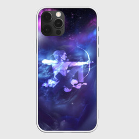 Чехол для iPhone 12 Pro Max с принтом Стрелец в Рязани, Силикон |  | вселенная | гороскоп | знаки зодиака | зодиак | космос | медитация | планеты