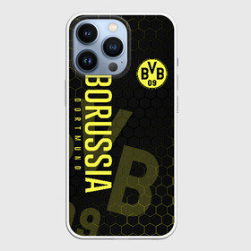 Чехол для iPhone 13 Pro с принтом Боруссия Дортмунд в Рязани,  |  | borussia | borussia dortmund | боруссия | боруссия дортмунд | дортмундская боруссия | форма | футбол | футболист | футбольный клуб