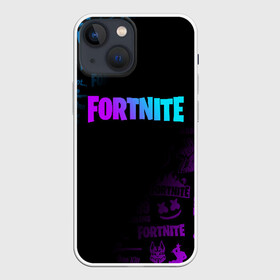 Чехол для iPhone 13 mini с принтом FORTNITE 10 СЕЗОН в Рязани,  |  | fortnite | fortnite 2 | fortnite x маршмелло | ikonik | marshmello | ninja | ninja streamer | иконик | ниндзя | пили | фортнайт | фортнайт 2 | фортнайт глава 2