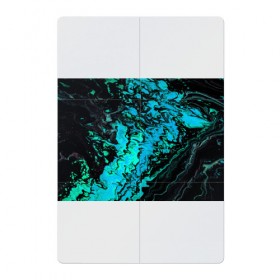 Магнитный плакат 2Х3 с принтом Голубые краски в Рязани, Полимерный материал с магнитным слоем | 6 деталей размером 9*9 см | 