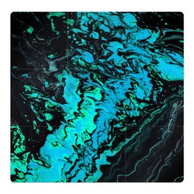Магнитный плакат 3Х3 с принтом Голубые краски в Рязани, Полимерный материал с магнитным слоем | 9 деталей размером 9*9 см | 