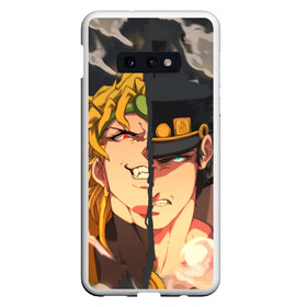 Чехол для Samsung S10E с принтом Dio Brando x Jotaro в Рязани, Силикон | Область печати: задняя сторона чехла, без боковых панелей | jojo | джоджо | джонатан | джостар | манга | невероятные приключения | ранобэ | хамон