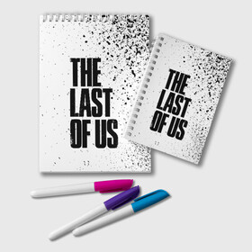 Блокнот с принтом THE LAST OF US в Рязани, 100% бумага | 48 листов, плотность листов — 60 г/м2, плотность картонной обложки — 250 г/м2. Листы скреплены удобной пружинной спиралью. Цвет линий — светло-серый
 | Тематика изображения на принте: cicadas | fireflies | the last of us | the last of us part 2 | джоэл | последние из нас | цикады | элли