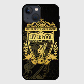 Чехол для iPhone 13 mini с принтом Ливерпуль в Рязани,  |  | liverpool | liverpool fc | ynwa | you never walk alone | ливерпуль | фан ливерпуля | фанатская | футбол | футболист | футбольный клуб | энфильд