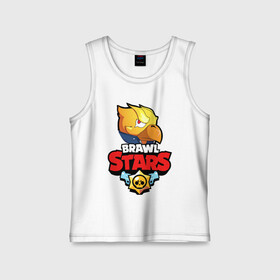 Детская майка хлопок с принтом BRAWL STARS CROW PHOENIX в Рязани,  |  | android | brawl stars | colt | crow | games | leon | penny | poco. | shelly | spike | wanted | брав | бравл старс | звезды | игры | мобильные игры | старс