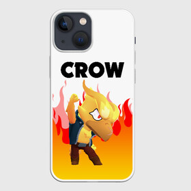 Чехол для iPhone 13 mini с принтом BRAWL STARS CROW PHOENIX в Рязани,  |  | android | brawl stars | colt | crow | games | leon | penny | poco. | shelly | spike | wanted | брав | бравл старс | звезды | игры | мобильные игры | старс