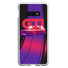 Чехол для Samsung S10E с принтом Golf GTI в Рязани, Силикон | Область печати: задняя сторона чехла, без боковых панелей | Тематика изображения на принте: golf | golf gti | volkswagen | вольксваген | фолькс ваген | фольксваген