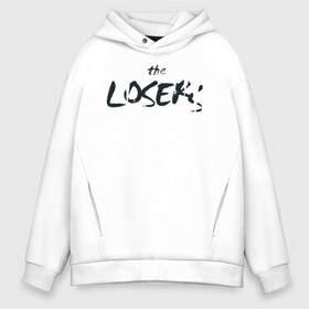 Мужское худи Oversize хлопок с принтом The Losers в Рязани, френч-терри — 70% хлопок, 30% полиэстер. Мягкий теплый начес внутри —100% хлопок | боковые карманы, эластичные манжеты и нижняя кромка, капюшон на магнитной кнопке | Тематика изображения на принте: clown | derry | it 2 | it: chapter two | loser | lover | pennywise | shtatit | stephen king | warner brothers | ворнер бразерс | дерри | клоун | оно 2 | пеннивайз | стивен кинг