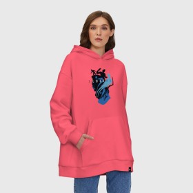 Худи SuperOversize хлопок с принтом Losers в Рязани, 70% хлопок, 30% полиэстер, мягкий начес внутри | карман-кенгуру, эластичная резинка на манжетах и по нижней кромке, двухслойный капюшон
 | clown | derry | it 2 | it: chapter two | loser | lover | pennywise | shtatit | stephen king | warner brothers | ворнер бразерс | дерри | клоун | оно 2 | пеннивайз | стивен кинг