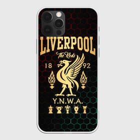 Чехол для iPhone 12 Pro Max с принтом Ливерпуль в Рязани, Силикон |  | liverpool | liverpool fc | ynwa | you never walk alone | ливерпуль | фан ливерпуля | фанатская | футбол | футболист | футбольный клуб | энфильд