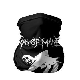 Бандана-труба 3D с принтом GHOSTEMANE в Рязани, 100% полиэстер, ткань с особыми свойствами — Activecool | плотность 150‒180 г/м2; хорошо тянется, но сохраняет форму | Тематика изображения на принте: eric whitney | ghostemane | trash | треш