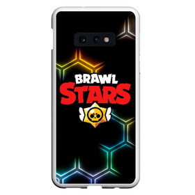 Чехол для Samsung S10E с принтом Brawl Stars Color Hex в Рязани, Силикон | Область печати: задняя сторона чехла, без боковых панелей | brawl | brawl st | brawl stars | colt | hexagon | logo | map | mobo | pattern | poco | shelly | stars | бравл | игра | игры | карта | кольт | лого | мобильные игры | патерн | паттерн | поко | соты | старс | шелли