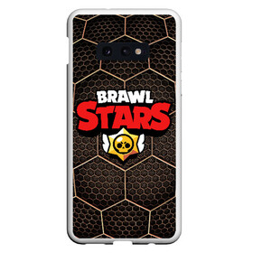 Чехол для Samsung S10E с принтом Brawl Stars Metal Hex в Рязани, Силикон | Область печати: задняя сторона чехла, без боковых панелей | brawl | brawl st | brawl stars | colt | hexagon | logo | map | mobo | pattern | poco | shelly | stars | бравл | игра | игры | карта | кольт | лого | мобильные игры | патерн | паттерн | поко | соты | старс | шелли