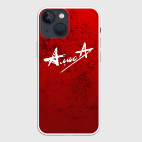 Чехол для iPhone 13 mini с принтом АлисА в Рязани,  |  | alisa | rock | ussr | алиса | алиса группа | константин кинчев | рок | ссср